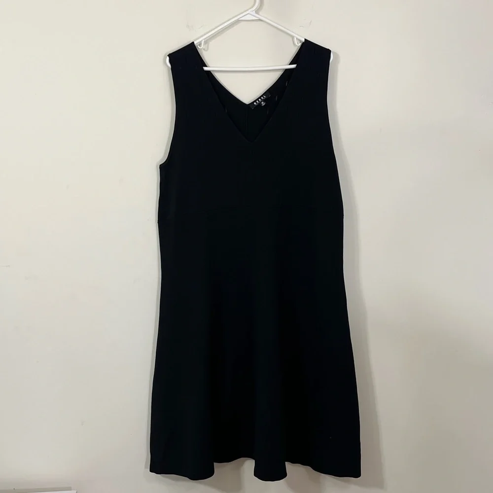 Rebel Wilson X Angels Womens Plus Pointelle Fit & Flare Party Dress 2X - Picture 2 of 8